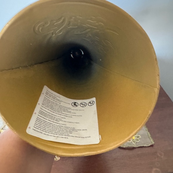 Better Homes And Gardens limited edition Gold Angel Candle Holder. 14” tall - Picture 7 of 7